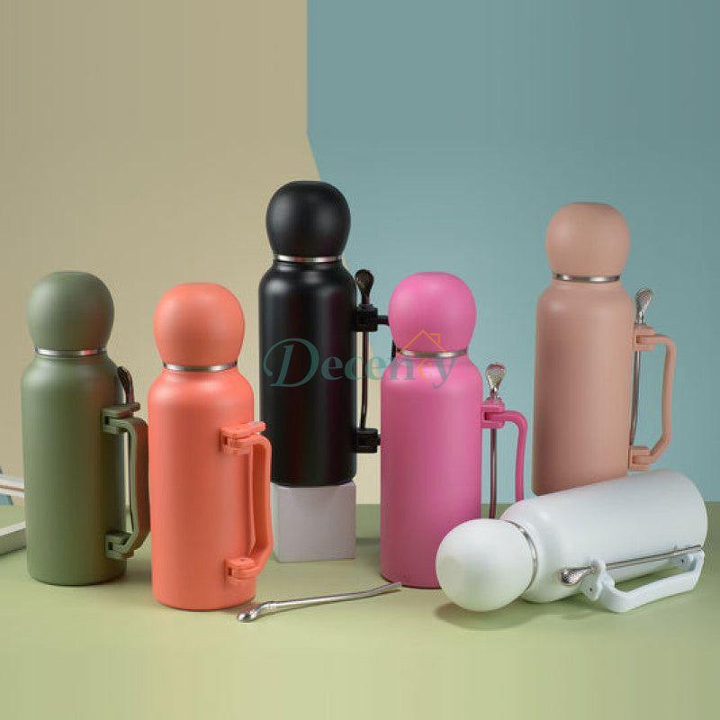 1.3 L Insulated Stainless Steel Thermos with Handle