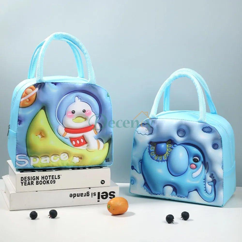 Food Thermal Bag for Kids (3D Printed Designs)