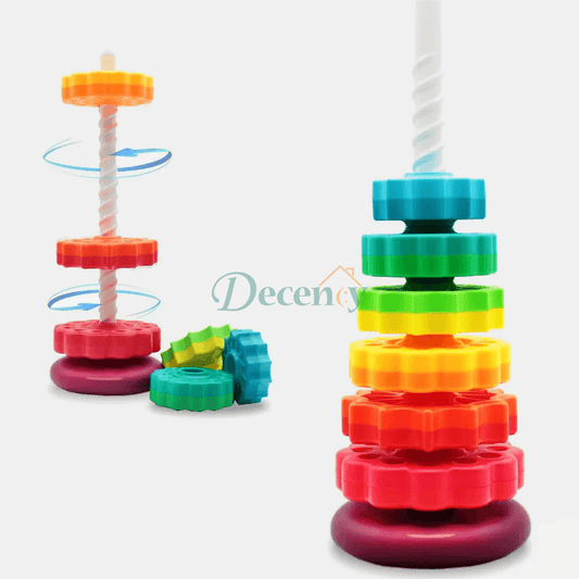 Rainbow Tower For Kids