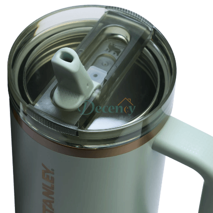 The Quencher ProTour Flip Straw Tumbler | 40 OZ - Gilded Celadon