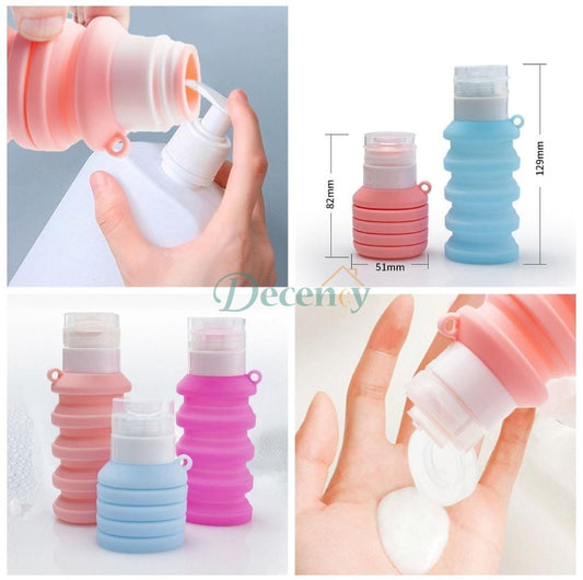 Squeezable Silicone Travel Bottle