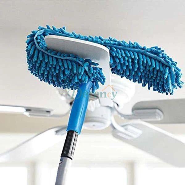 Flexible Microfiber Duster With Long Handle (Steel Rod) - Decency