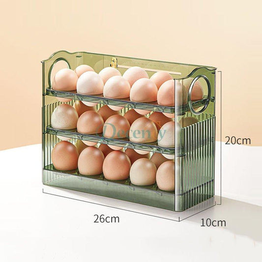 Acrylic 30 Grids 30 Layer Egg Organizer
