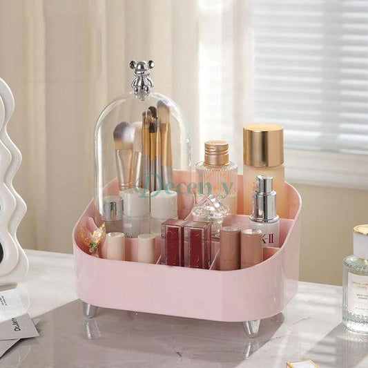 2 in 1 Brush Holder+Cosmetic Organizer