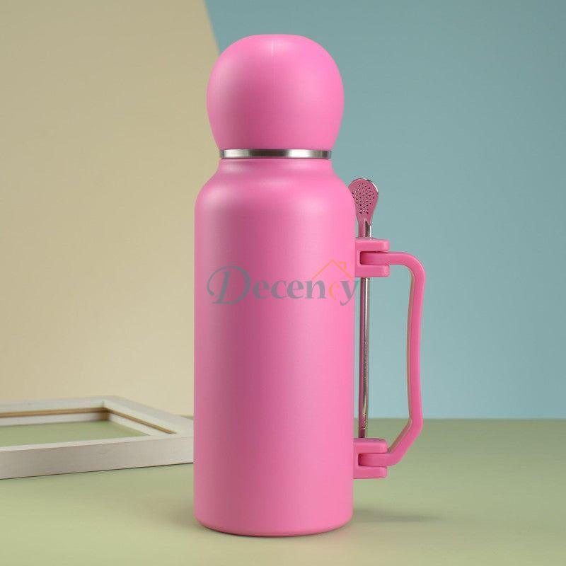 1.3 L Insulated Stainless Steel Thermos with Handle