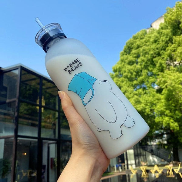 Babe Bears Frosted Water Bottle