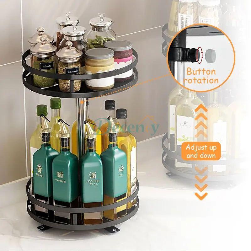 360° Rotatable Metal Storage Organizer - Decency