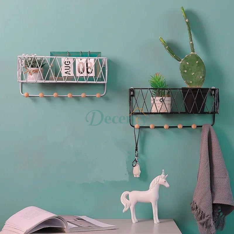 Criss-Cross Wall Utility Shelf - Decency