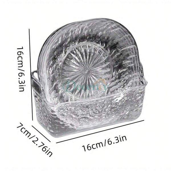 8 Pcs Acrylic Plates