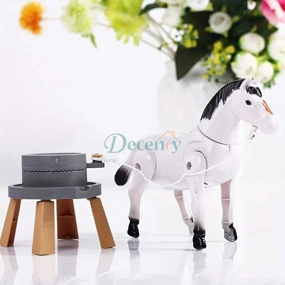 Electric Mill Grain Horse Toy