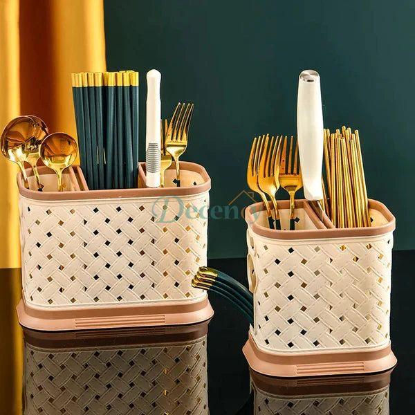 2 Grid Cutlery Holder