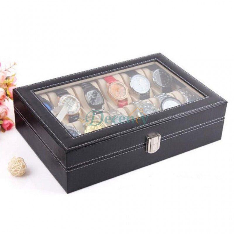 New Luxury Wooden Watch Box - Decency