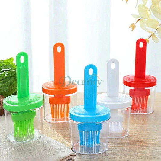 Oil Brush with Bottle