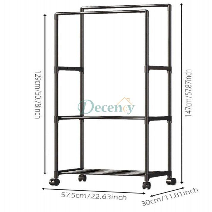 Multifunctional Iron Clothes Drying Rack