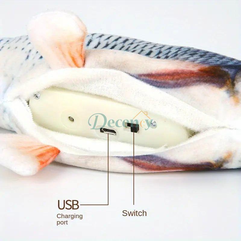 Rechargeable Vibrating Fish Toy