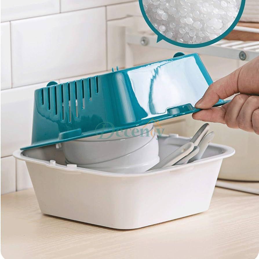 2 In 1 Plastic Drainage Basket