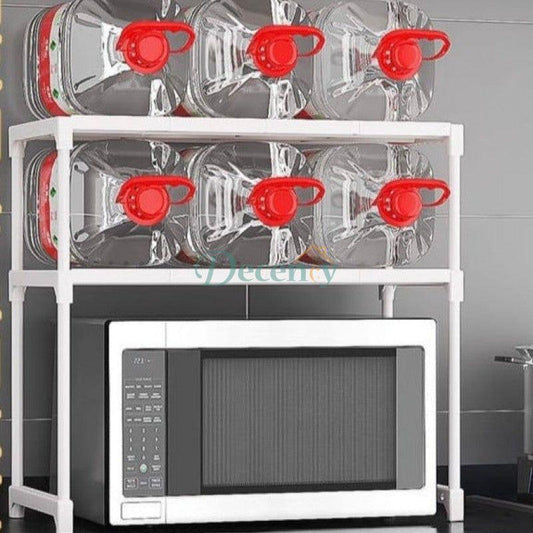 Over Microwave Oven 2 Layer Rack