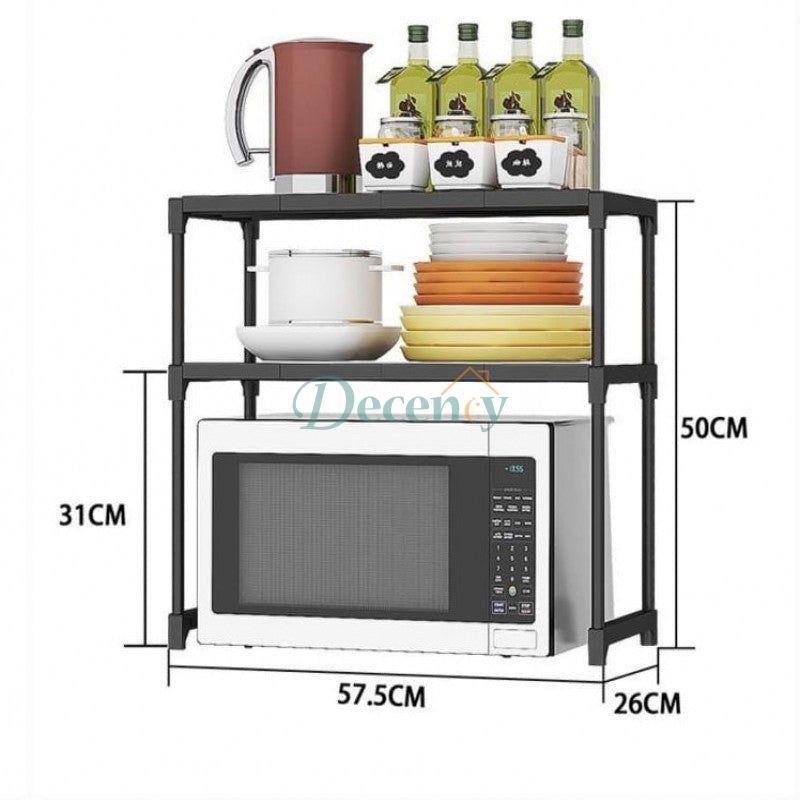 Over Microwave Oven 2 Layer Rack