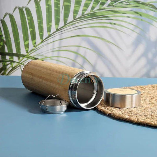 Bamboo Vacuum Flask (500ml)