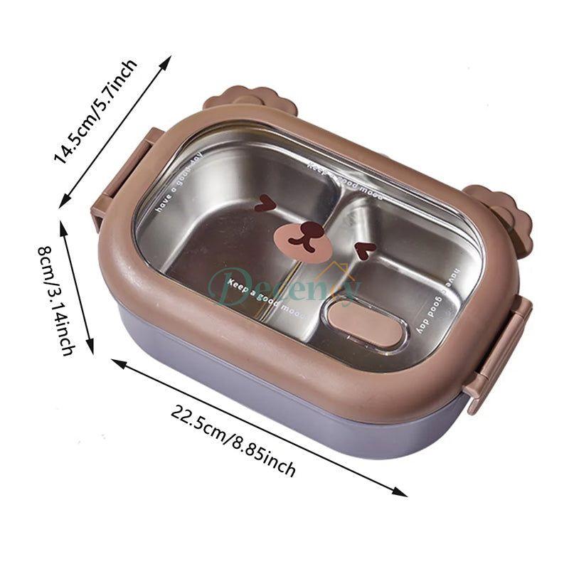 Bear Stainless Steel Insulated Lunch Box