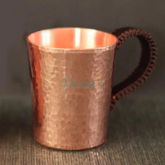 Handcrafted Pure Copper Mug - 400ml