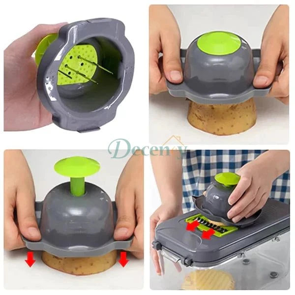 22in1 Multifunctional Vegetable Cutter - Decency