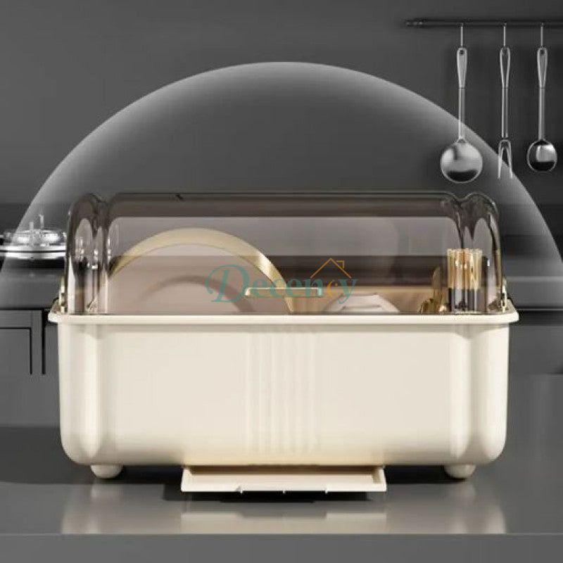 Kitchen Dish Rack with Cover