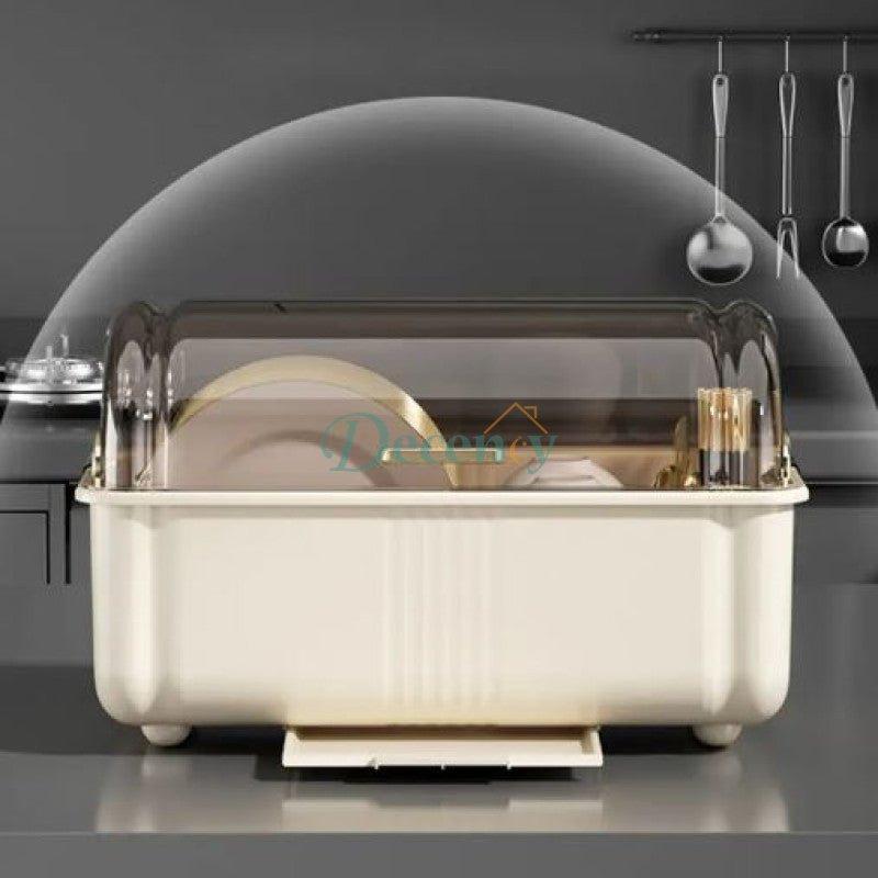 Kitchen Dish Rack with Cover