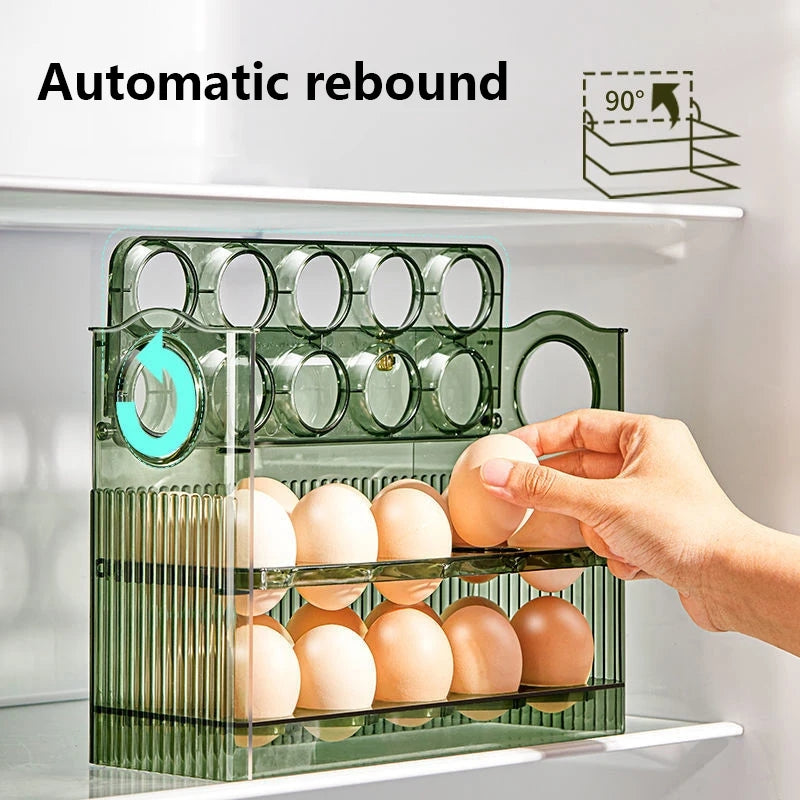 Acrylic 30 Grids 30 Layer Egg Organizer