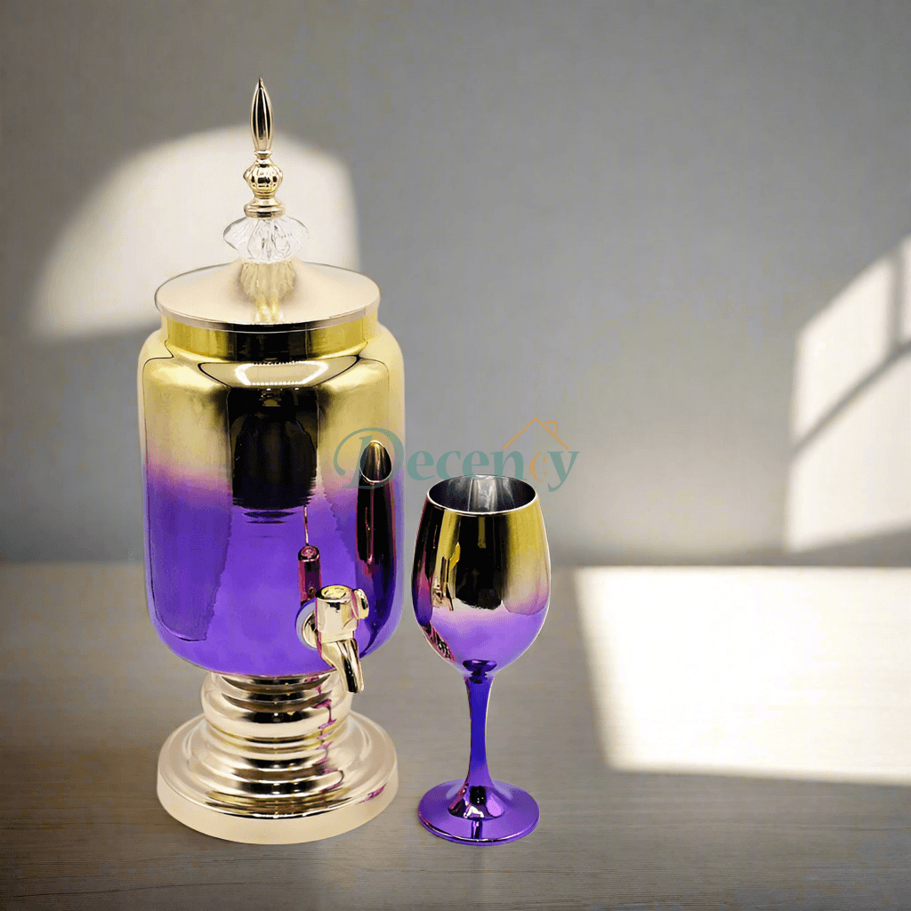 7 Pcs Multi-Color Water Dispenser Set