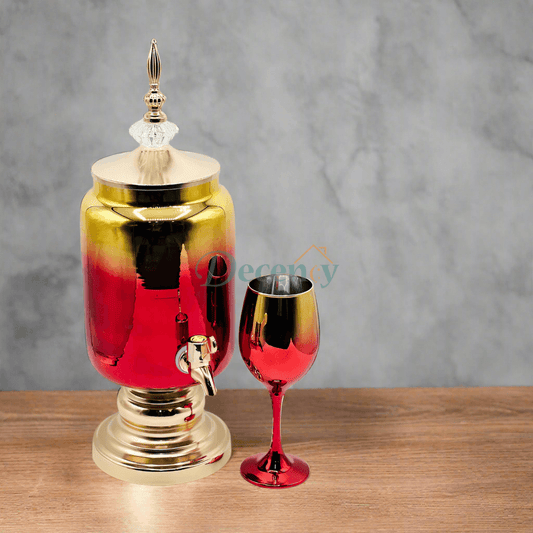 7 Pcs Multi-Color Water Dispenser Set