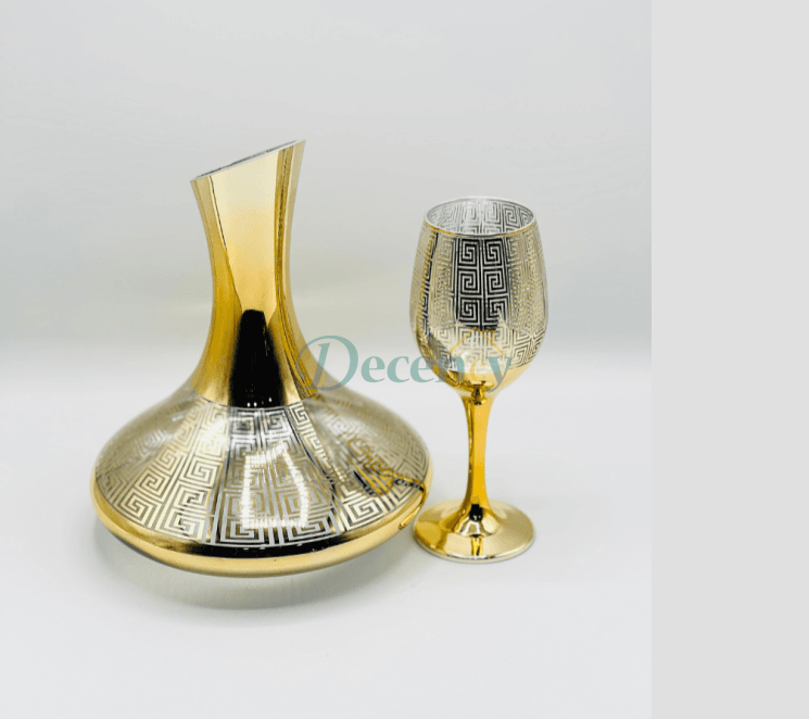 7PCS Glass Water Decanter Set
