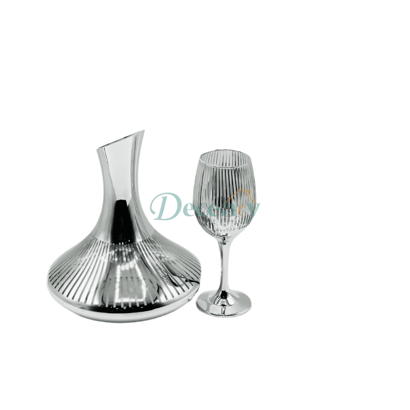 7PCS Glass Water Decanter Set
