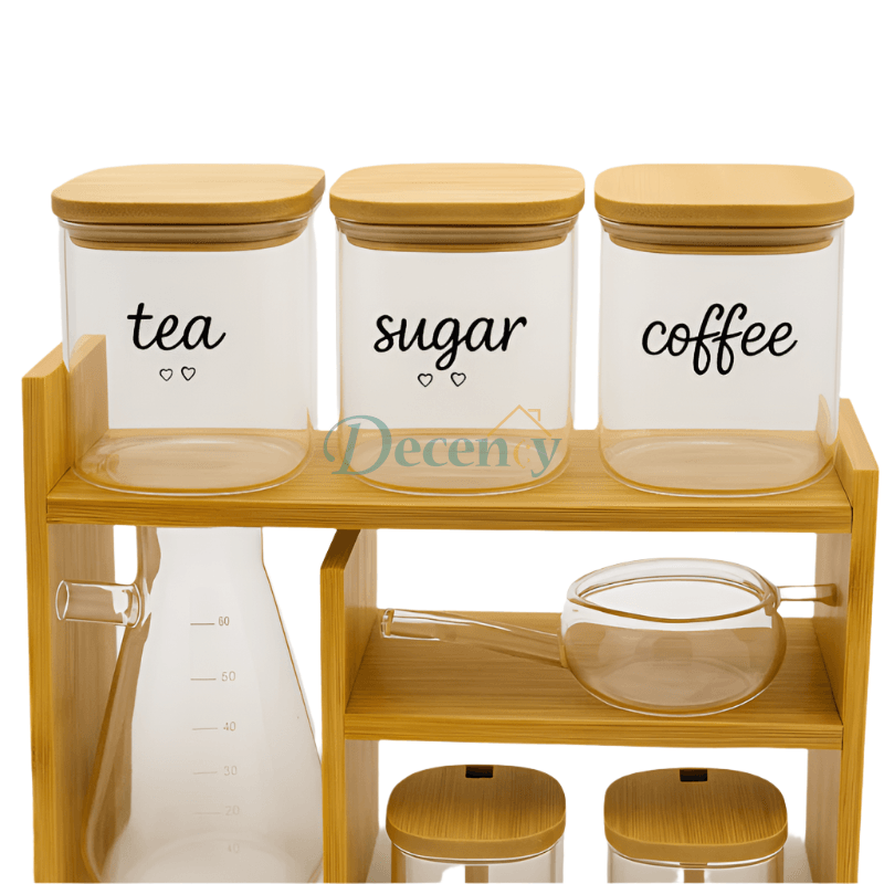 BambooNest 9-Piece Kitchen Organizer Set
