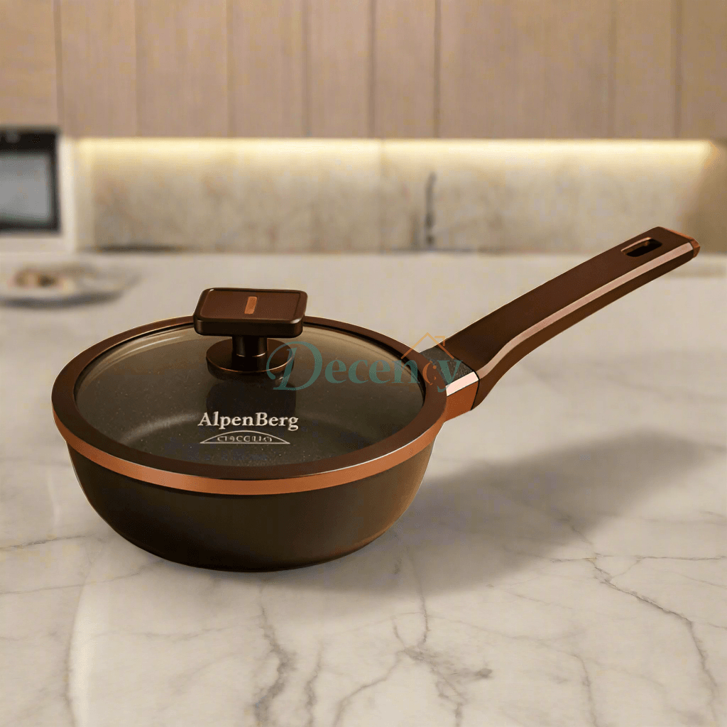 Alpenberg GraniteShield non-stick fry pan granite textured non-stick skillet scratch-resistant frying pan durable granite fry pan Alpenberg non-stick cookware