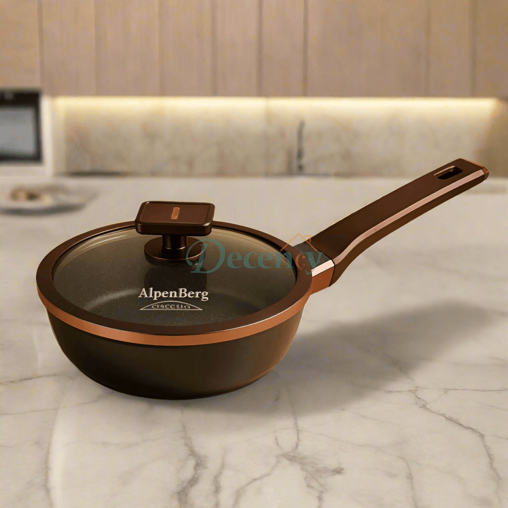 Alpenberg GraniteShield non-stick fry pan granite textured non-stick skillet scratch-resistant frying pan durable granite fry pan Alpenberg non-stick cookware