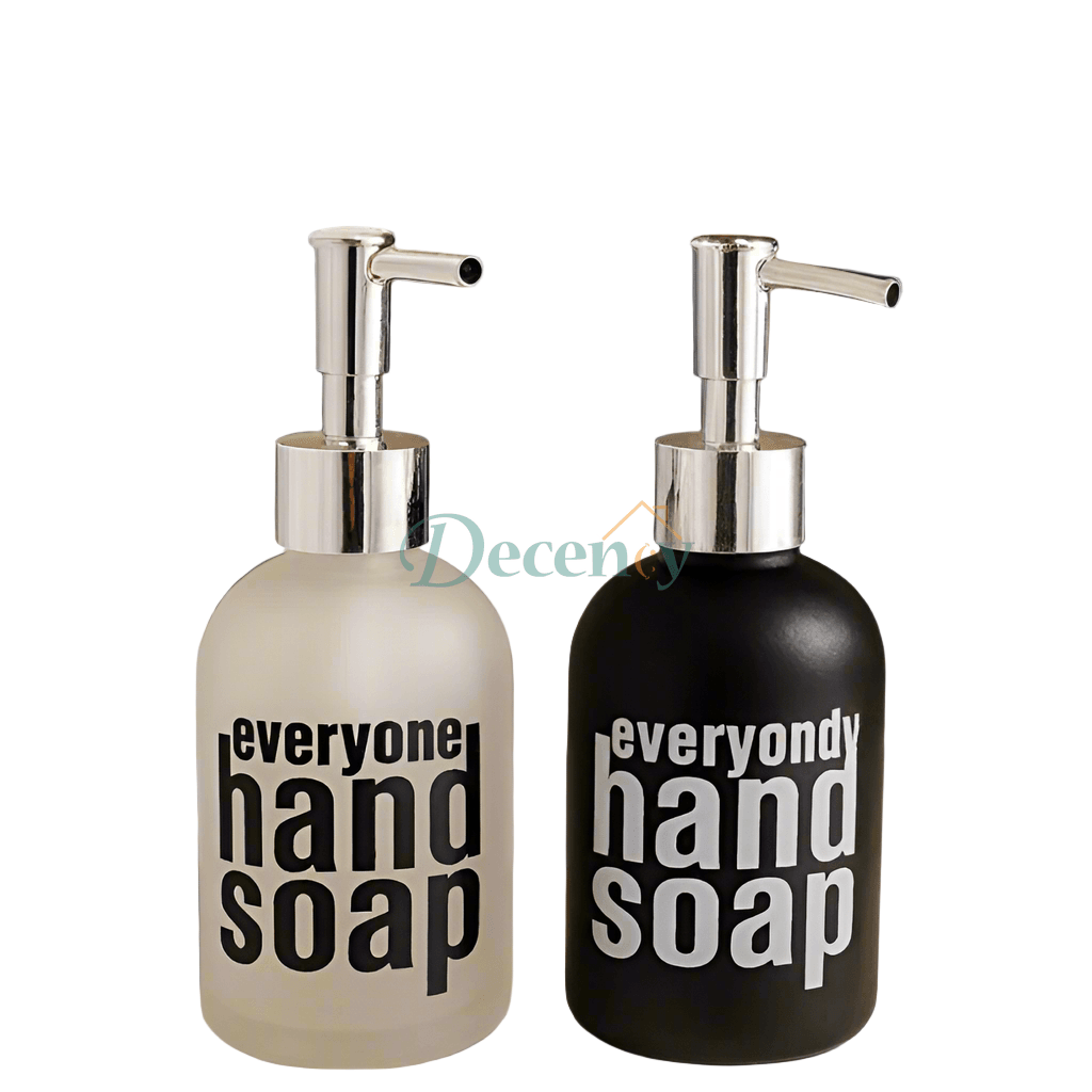 EVERYONE HAND SOAP DISPENSER SET - MODERN LUXURY DESIGN