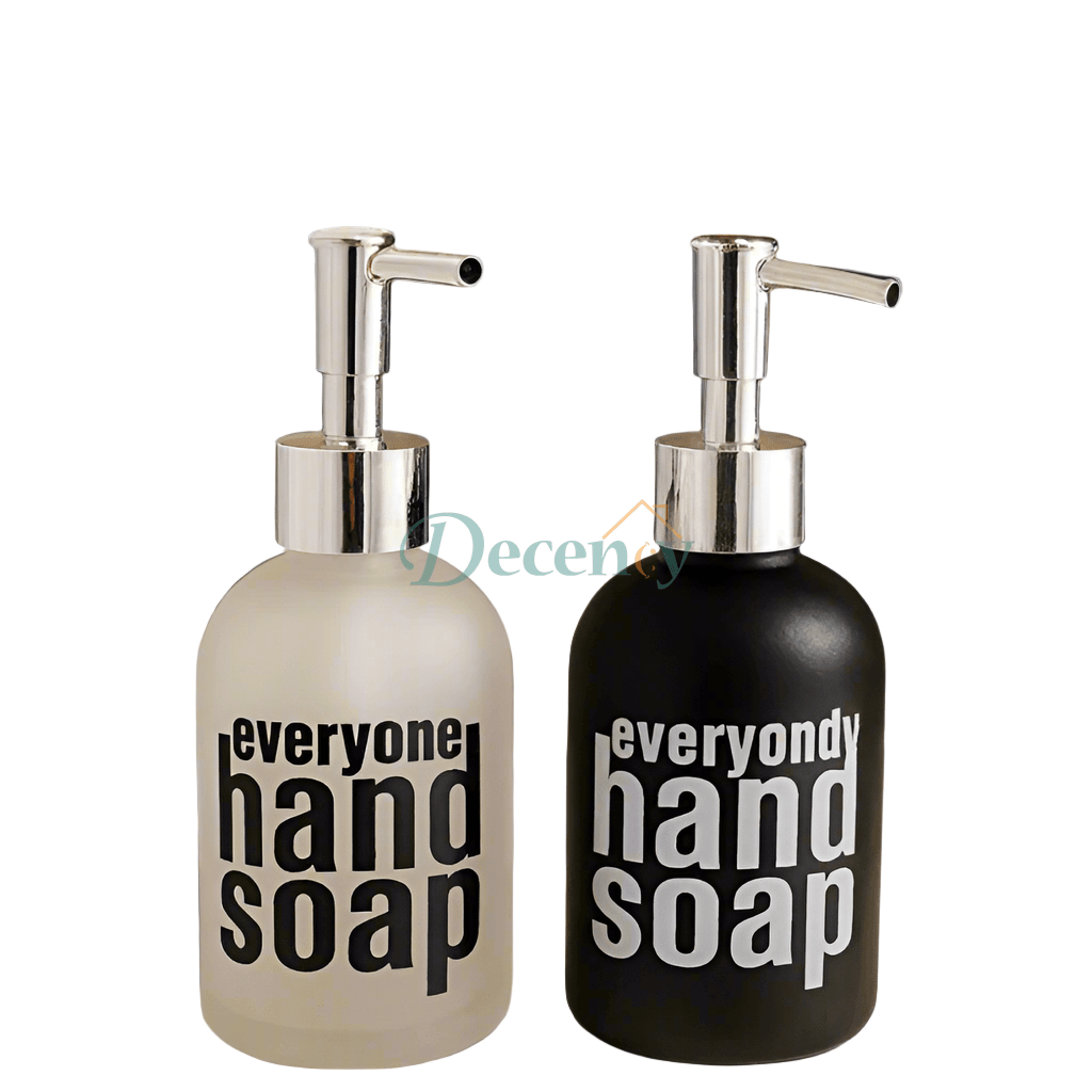 EVERYONE HAND SOAP DISPENSER SET - MODERN LUXURY DESIGN