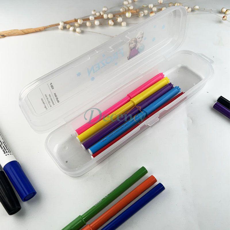 Transparent Stationery Case Box