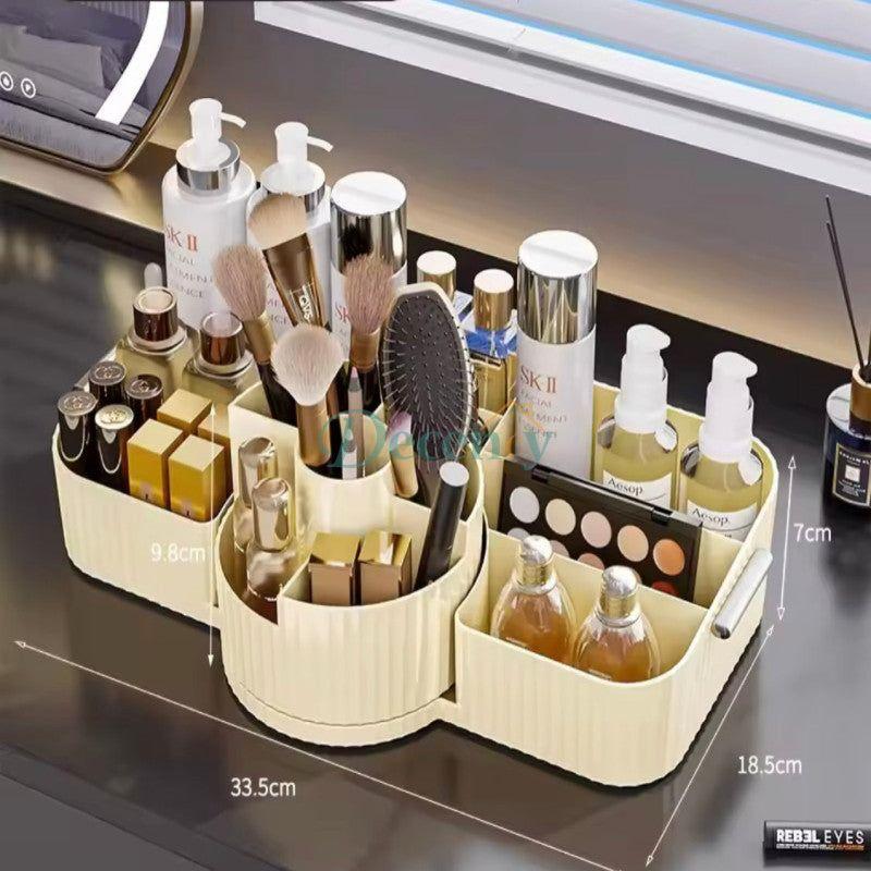 360° Rotating Makeup Brush Holder