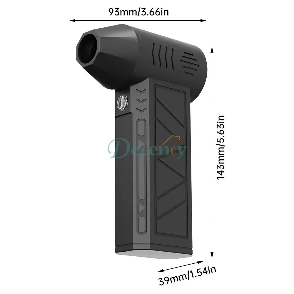 Mini Jet Fan Powerful Portable Air Blower – Rechargeable Turbo Cooling Fan