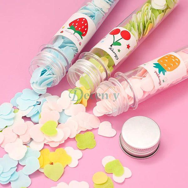 Portable Mini Flower Paper Soap