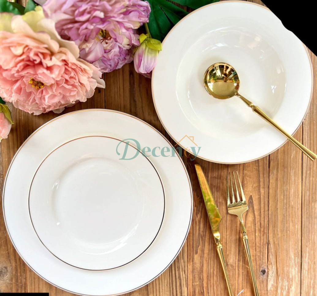 Johnson Bros Style Plate Set (DS Gold)