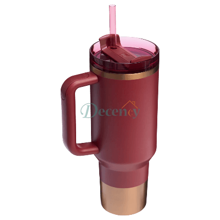 The Quencher H2.0 Flowstate™ Tumbler | 40 OZ - Gilded Pomegranate