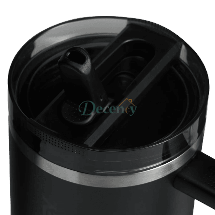 The Quencher ProTour Flip Straw Tumbler | 40 OZ - Black 2.0