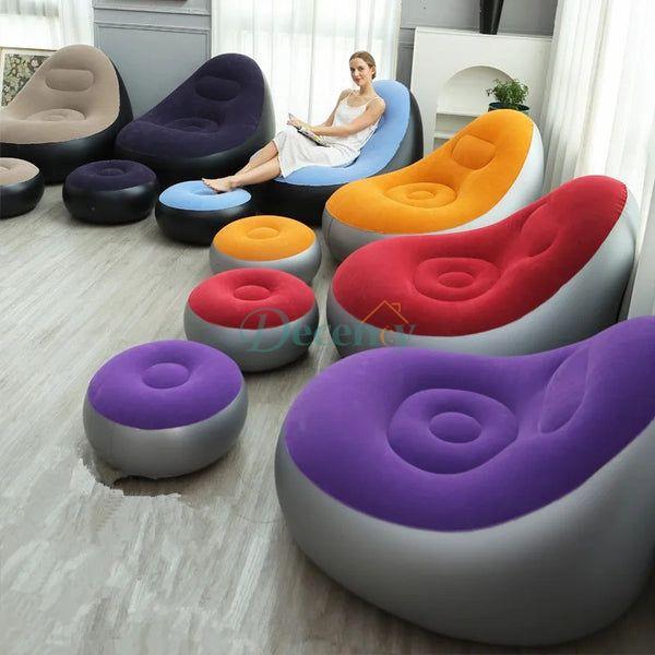Elegant Inflatable Lounge Sofa Set