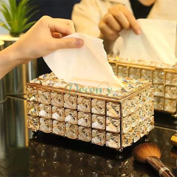 Creative crystal tissue box - Decency