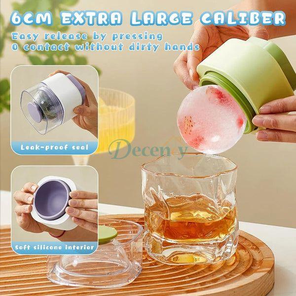 Silicone Round Ice Cube Mold