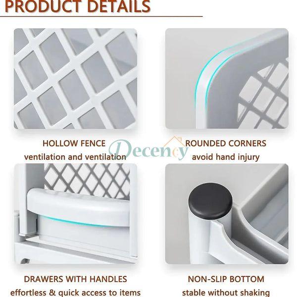 2 - Tier slide Storage Organizer