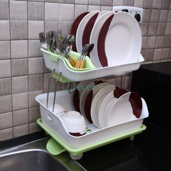 Multi-Purpose Draining Storage Rack